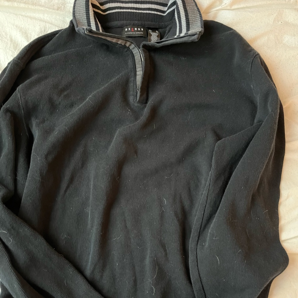 black grandpa sweater